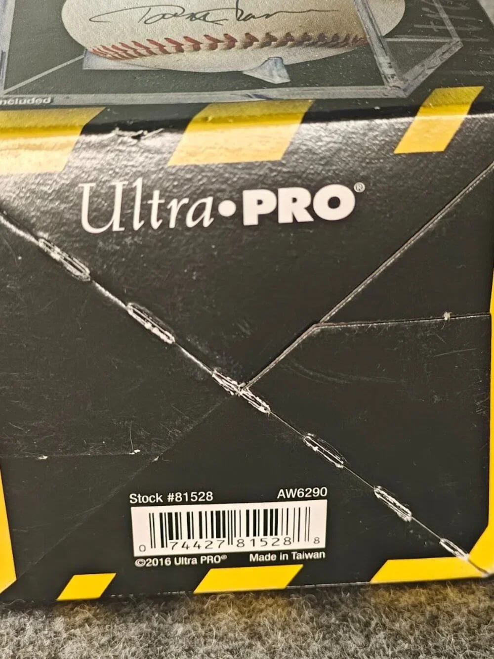(3‑Pack) Ultra Pro UV Baseball Display Case Square Holder Cube NEW